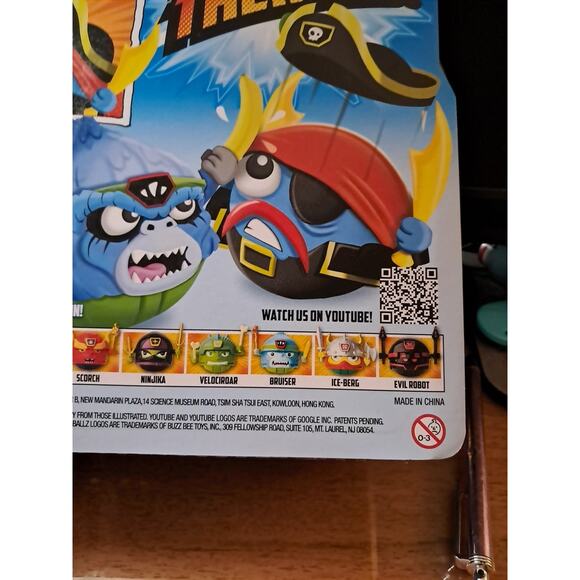 Battle Ballz Duel Pack Volcanon & Evil Robot New - Picture 5 of 6